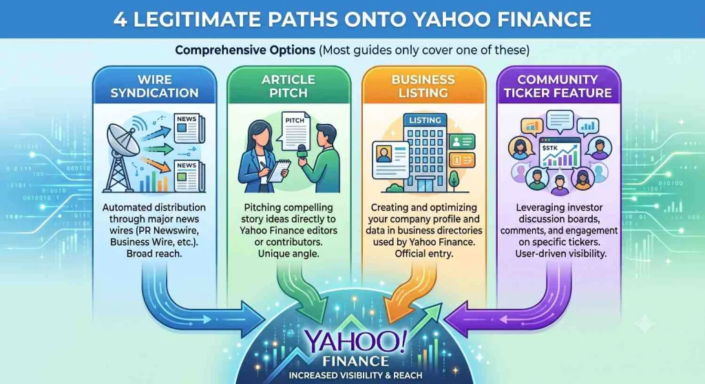 Four ways to get featured on Yahoo Finance